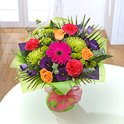 A Vibrant Hand-tied Bouquet