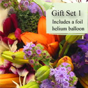 Gift Set 1 - Florist Choice Traditional &amp; balloon