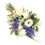 White &amp; Blue Mixed Sheaf 