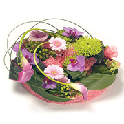 Pink Contemporary Posy
